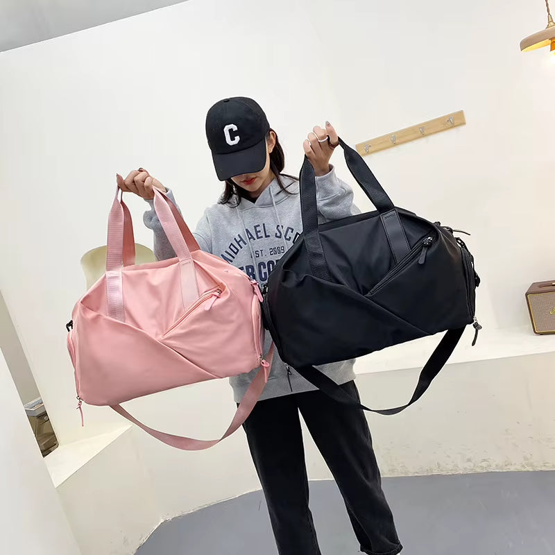 Bolsa Fitness Feminina Multifunção Com Separação Seco E Molhado