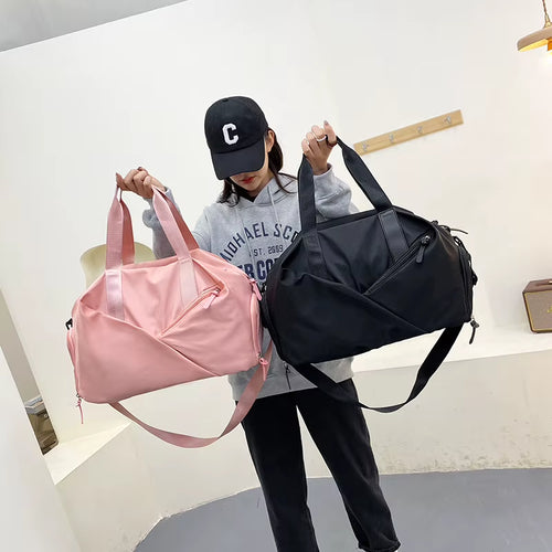 Bolsa Fitness Feminina Multifunção Com Separação Seco E Molhado