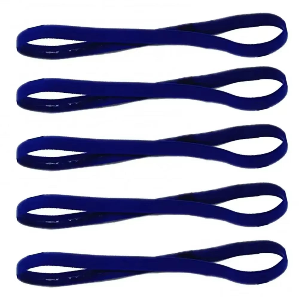 Kit 5 Faixas De Cabelo Esportivas Antiderrapantes