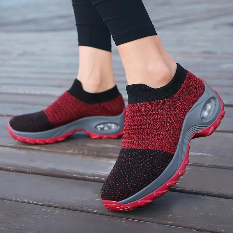 Tênis de Corrida Feminino com Amortecimento a Ar