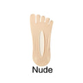 Summer Five Finger Yoga Socks Silicone Non-Slip Invisible Boat Socks Women'S Solid Breathable Split Toe Sock Five Toe Socks