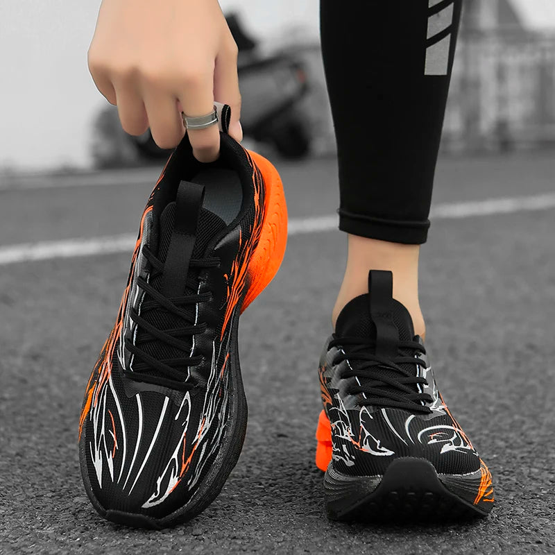 Tênis de Corrida com Placa Estilo Carbono
