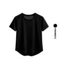 Women Sports T-Shirt Short Sleeve Quick Dry Loose Compression Shirt Female Summer Fitness Sweatshirt Running Gym Tops New