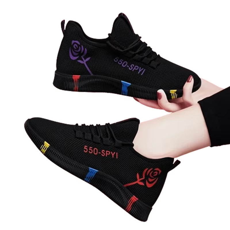 Tênis Feminino Plataforma Air Mesh Leve