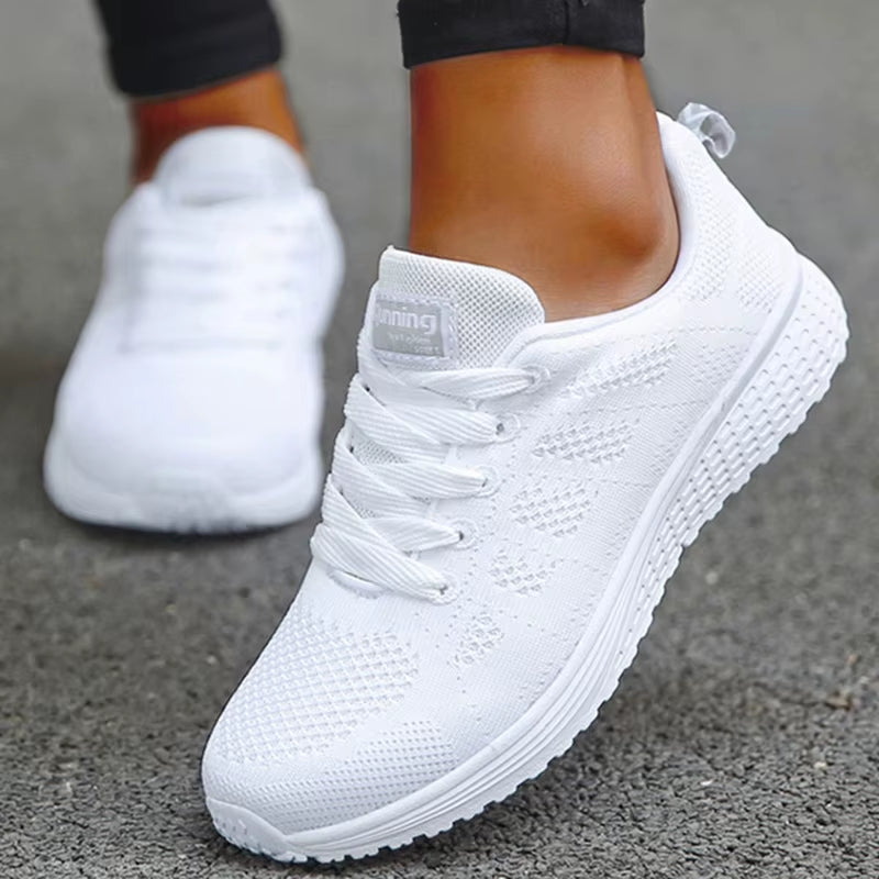 Tênis Feminino Casual Air Mesh Respirável