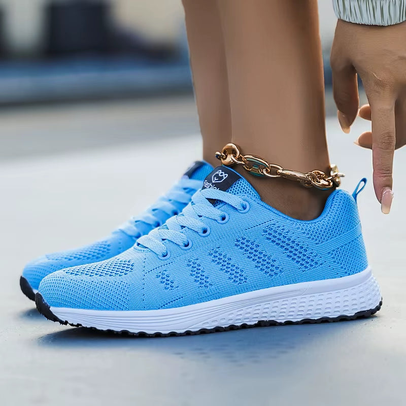 Tênis de Corrida Feminino Slip-On Ultraleve