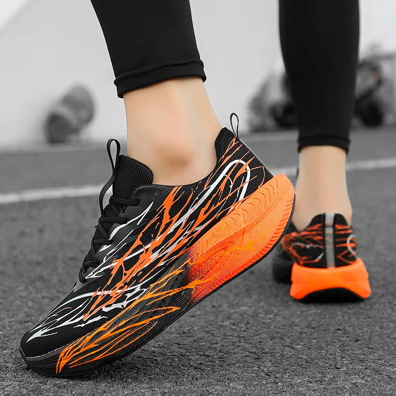 Tênis de Corrida com Placa Estilo Carbono