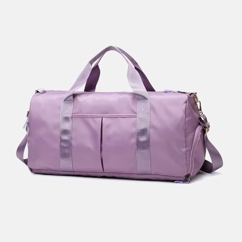 Bolsa De Academia Impermeável Com Porta-Tapete E Compartimento Para Tênis