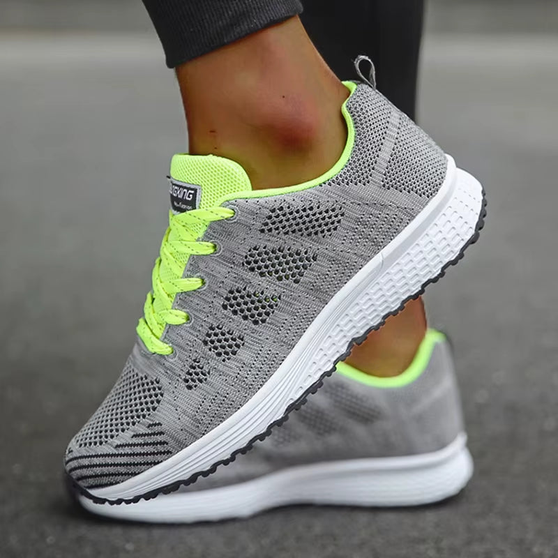 Tênis Feminino Casual Air Mesh Respirável