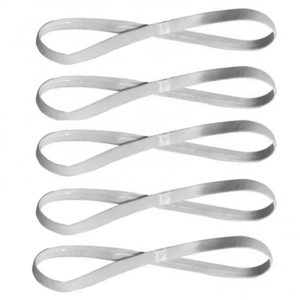 Kit 5 Faixas De Cabelo Esportivas Antiderrapantes