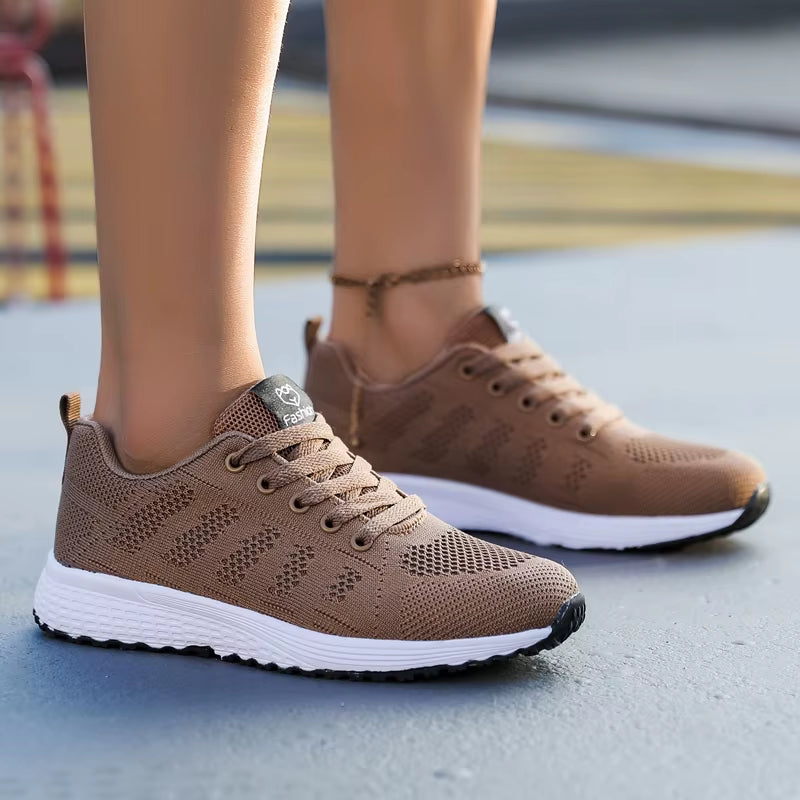 Tênis de Corrida Feminino Slip-On Ultraleve