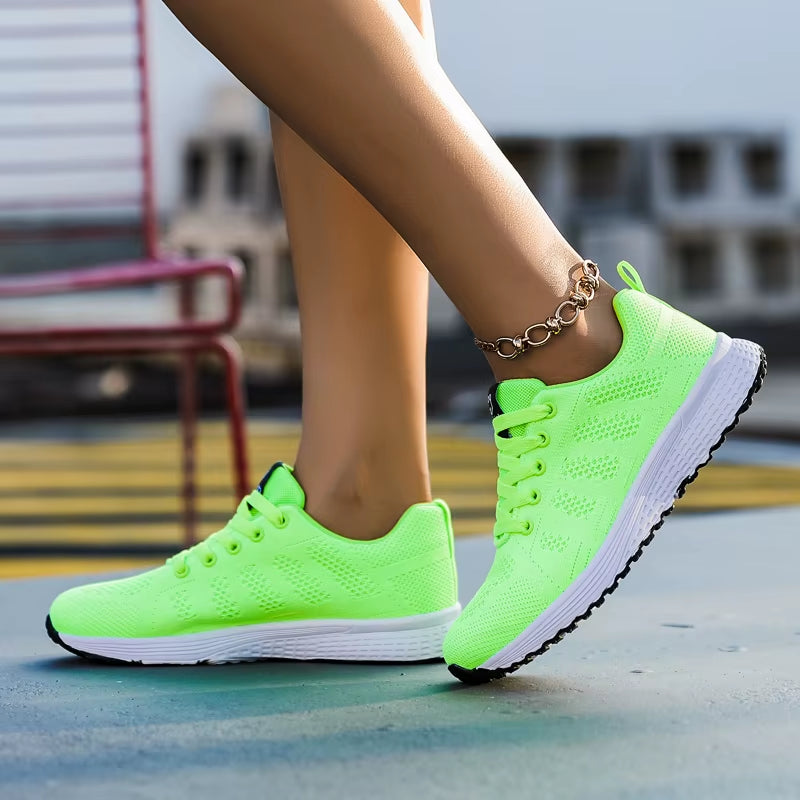 Tênis de Corrida Feminino Slip-On Ultraleve