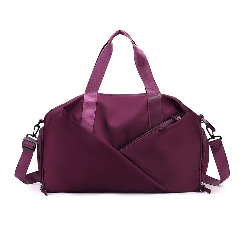 Bolsa Fitness Feminina Multifunção Com Separação Seco E Molhado