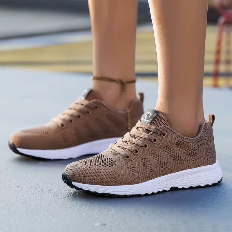 Tênis de Corrida Feminino Slip-On Ultraleve