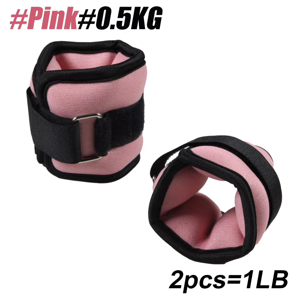 Par De Caneleiras De Peso Ajustáveis 0,5Kg / 1Kg